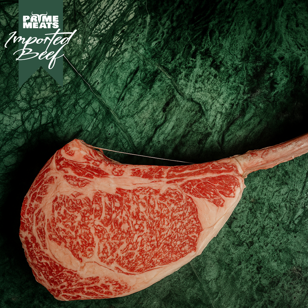 AUSTRALIAN WAGYU 7+MB BEEF TOMAHAWK STEAK